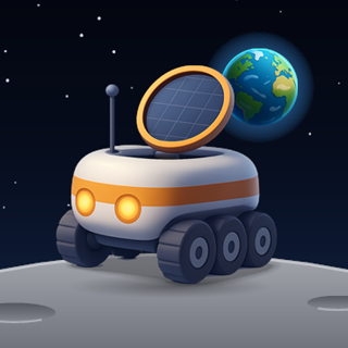 Обложка игры «Луноход: космические гонки по Луне и Марсу»