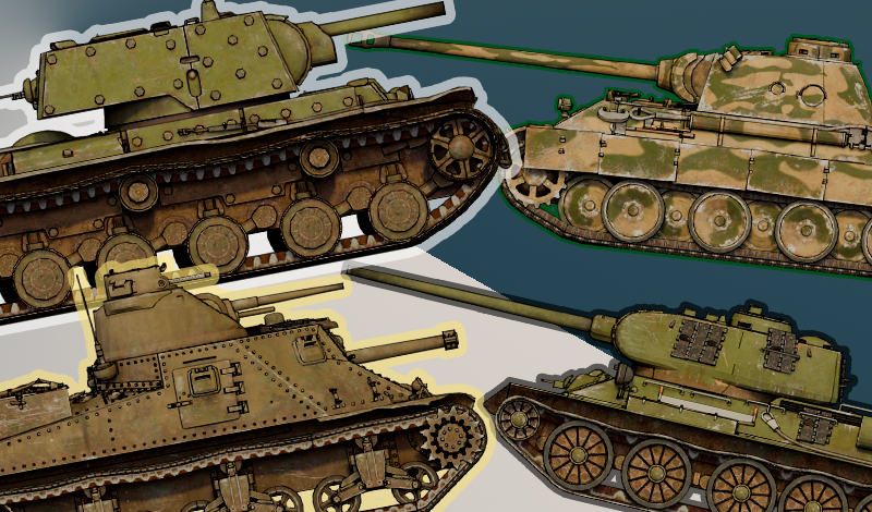 Обложка игры «Мировые войны - танки»